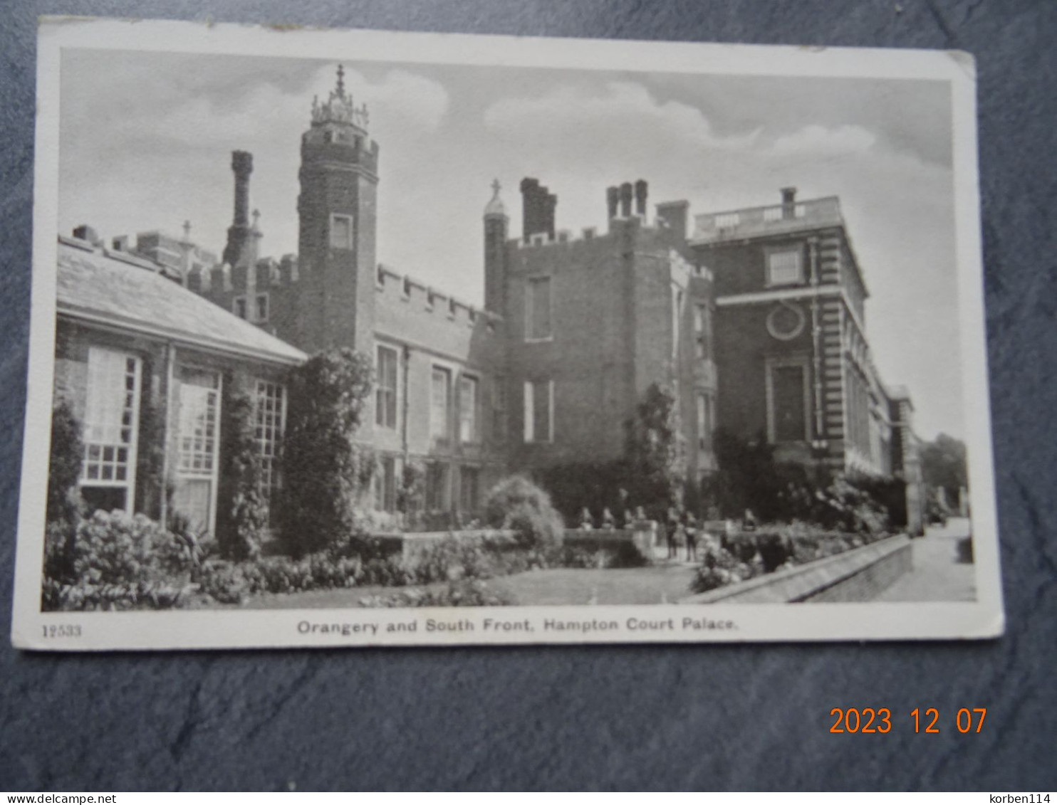 ORANGERY AND SOUTH FRONT - Hampton Court