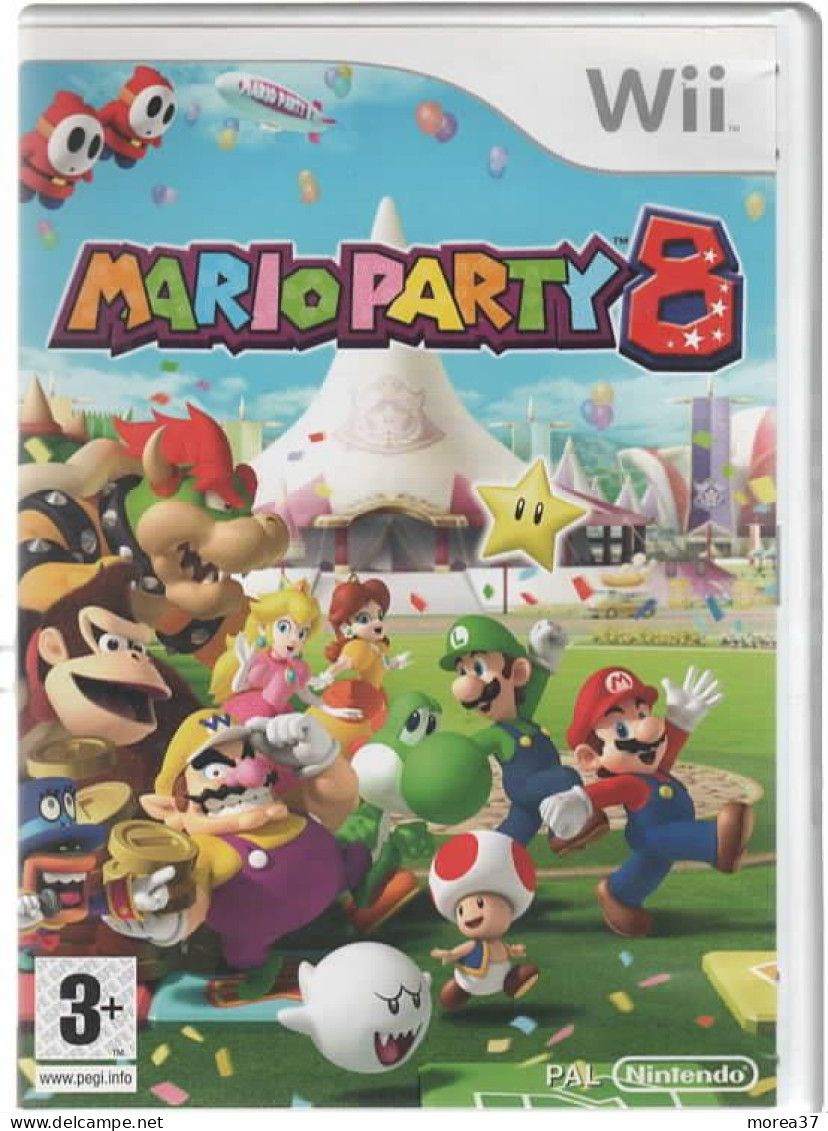 JEU NINTENDO  WII    MARIOPARTY 8     (JE 2) - Wii