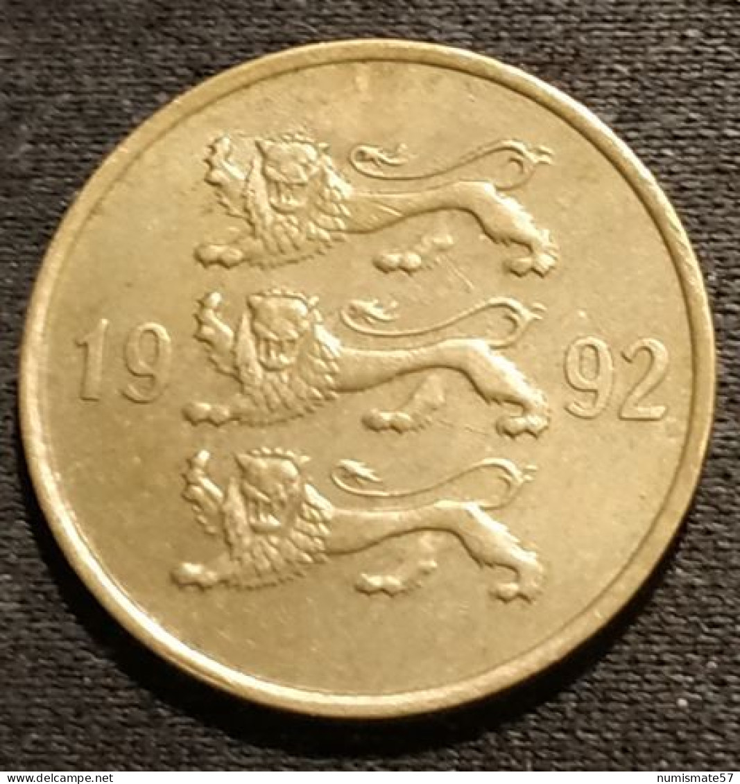 ESTONIE - EESTI - 20 SENTI 1992 - KM 23 - Estonia