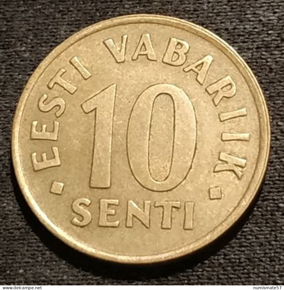 ESTONIE - EESTI - 10 SENTI 1991 - KM 22 - Estonia