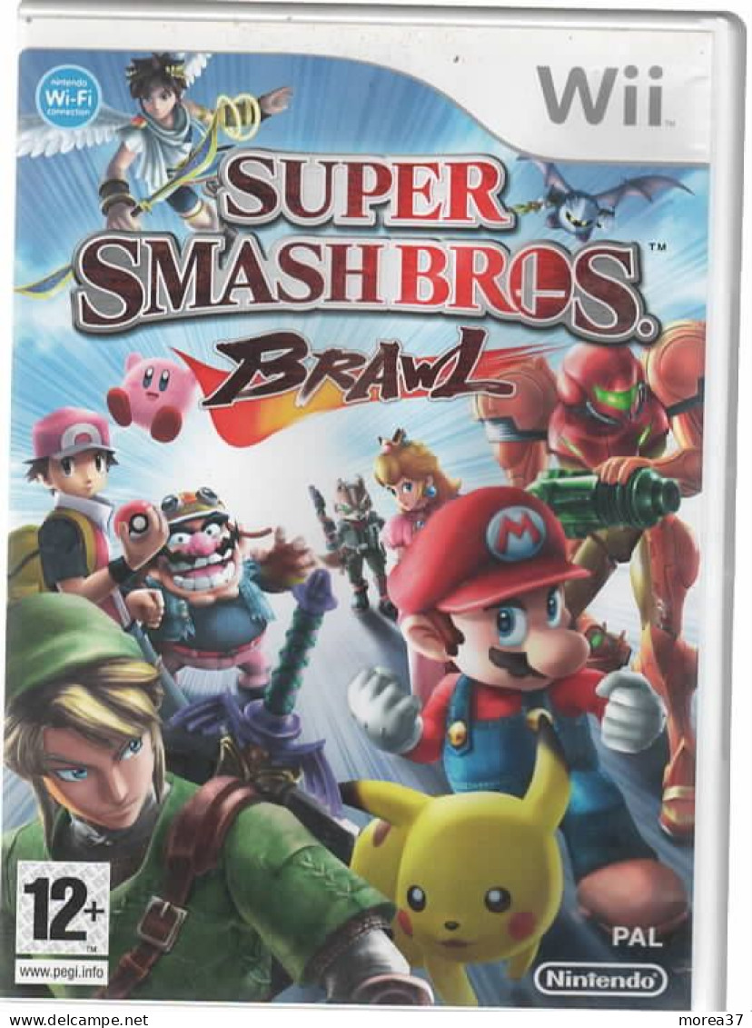 JEU NINTENDO  WII    SUPER SMASHBROS  BRAWL     (JE 2) - Wii