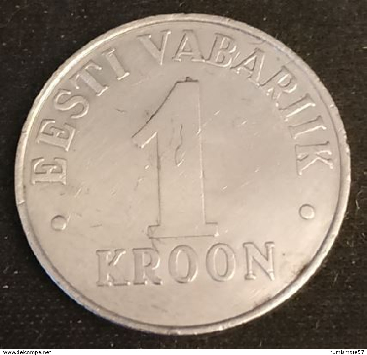 ESTONIE - EESTI - 1 KROON 1993 - KM 28 - Estonie