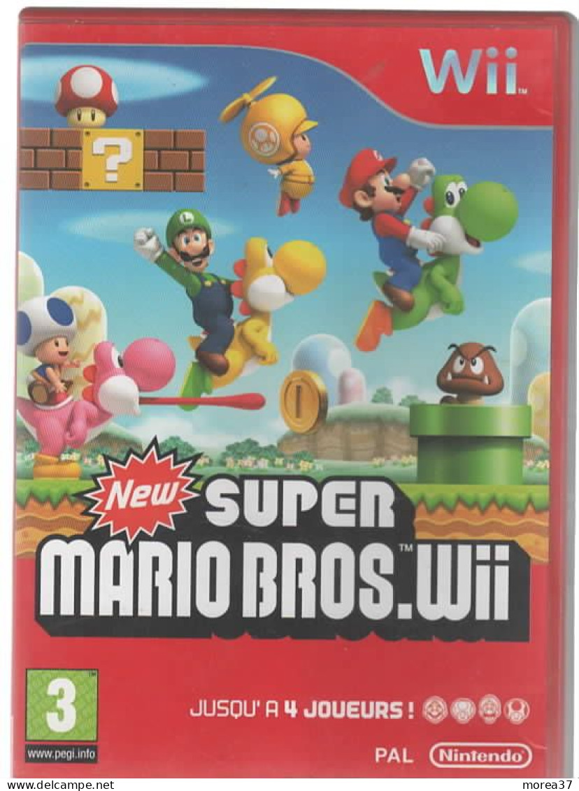 JEU NINTENDO  WII    NEW Super MARIO Bros    (JE 2) - Wii