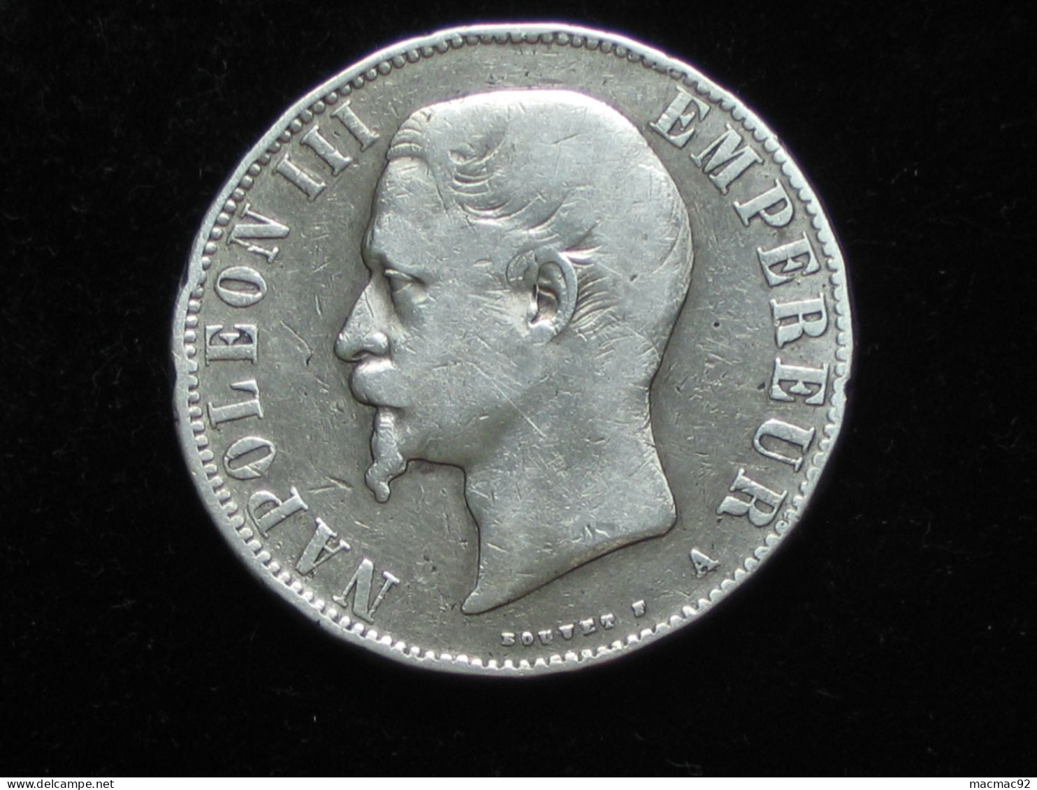 5 Francs 1855 A  NAPOLEON III  EMPEREUR    *****  EN ACHAT IMMEDIAT **** - 5 Francs
