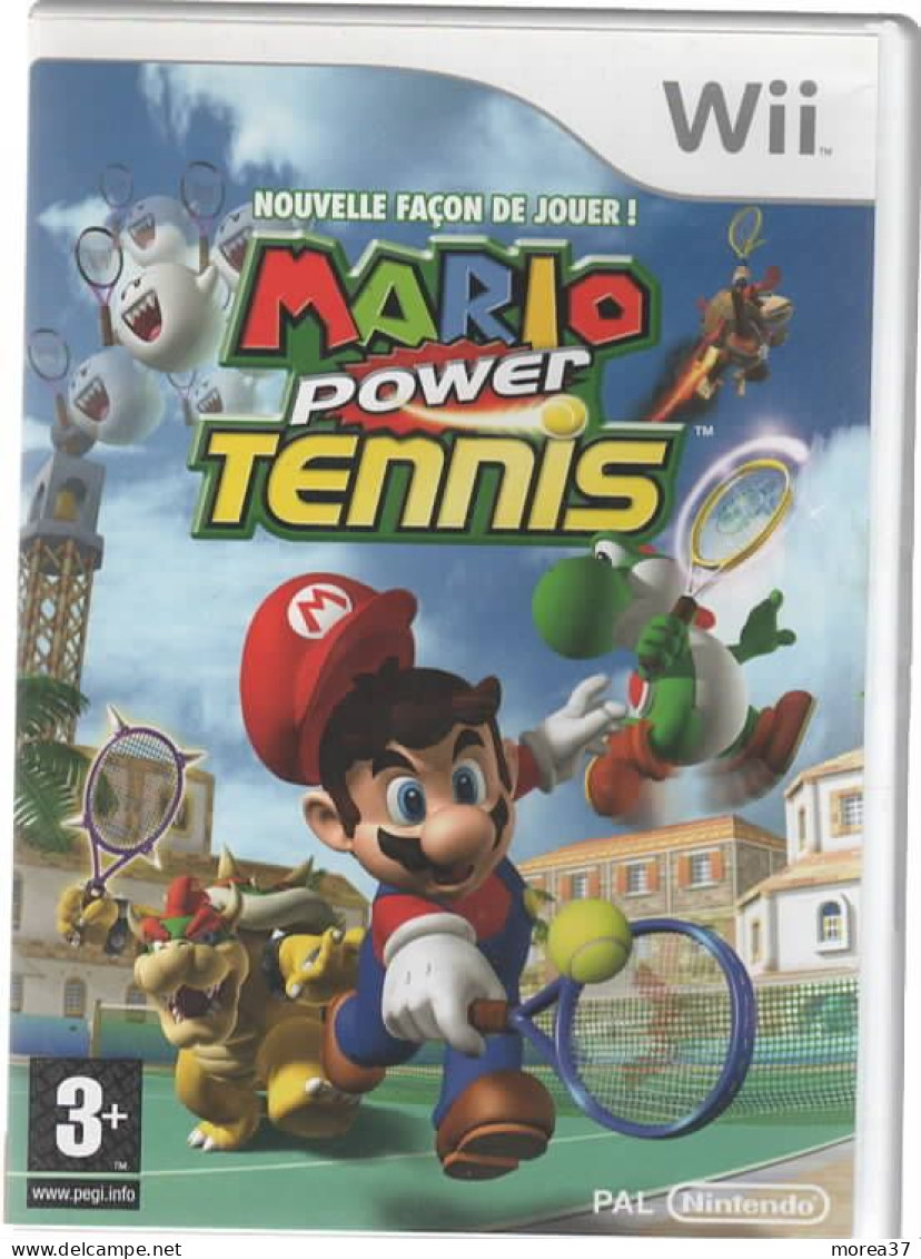 JEU NINTENDO  WII    Mario Power Tennis   (JE 2) - Wii