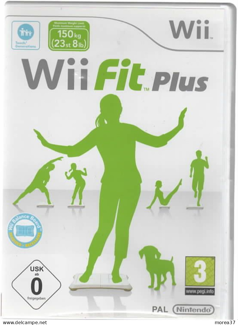 JEU NINTENDO  WII    WII FIT PLUS    (JE 2) - Wii