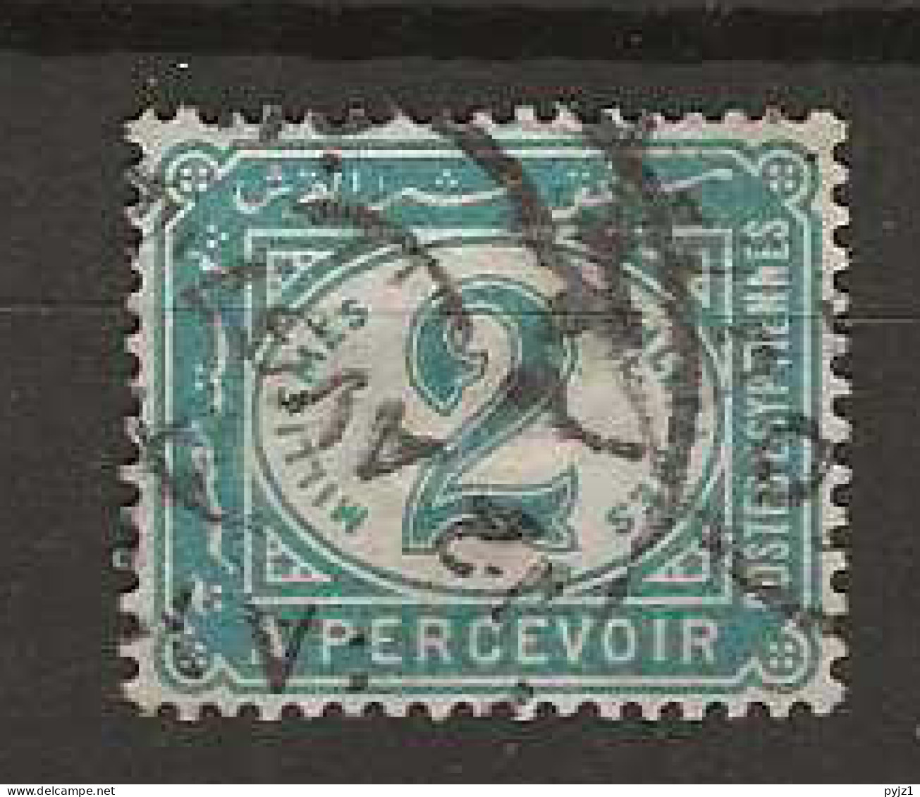 1889 USED Postage Due Mi 15 - Service