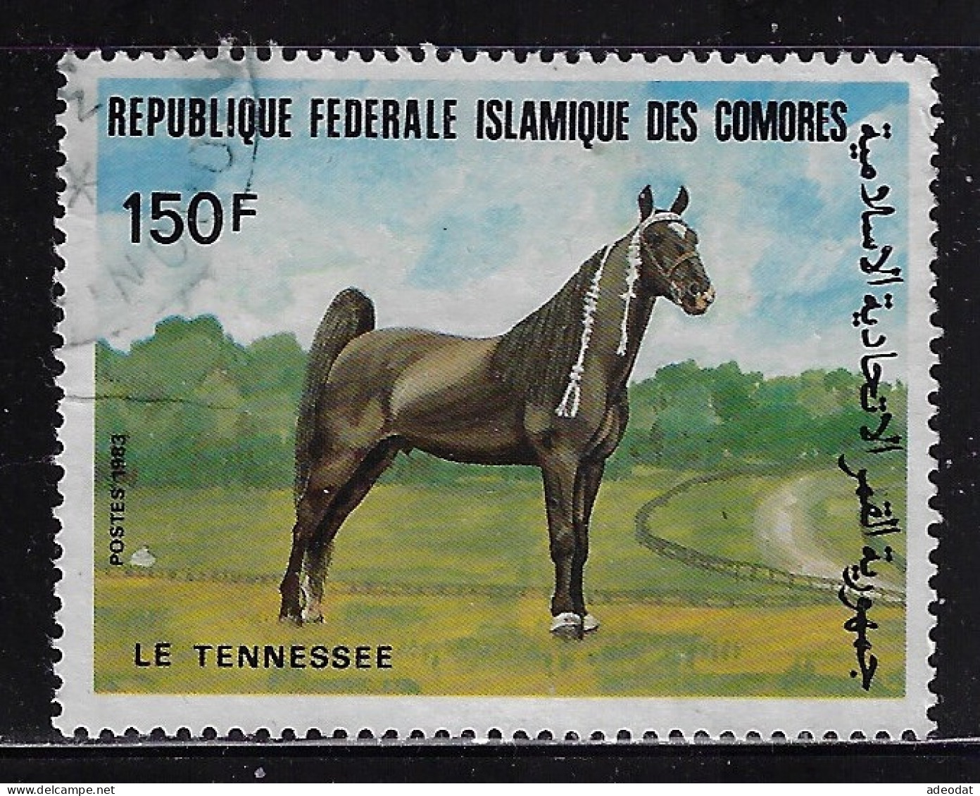 COMORO ISLANDS 1983  SCOTT #582  USED - Used Stamps