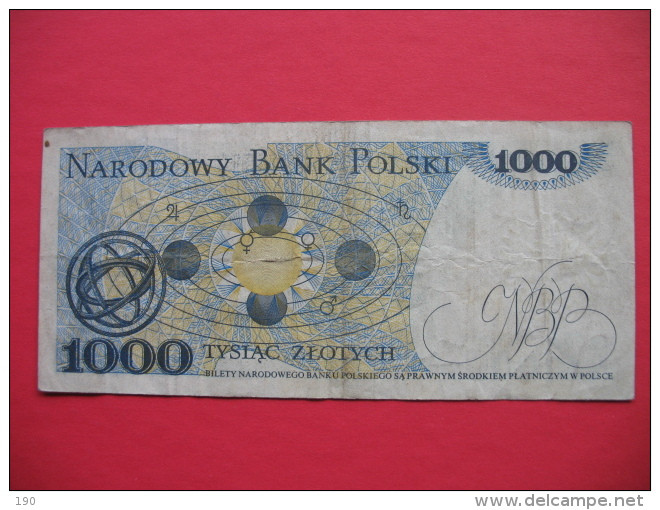 1000 ZLOTYCH - Pologne