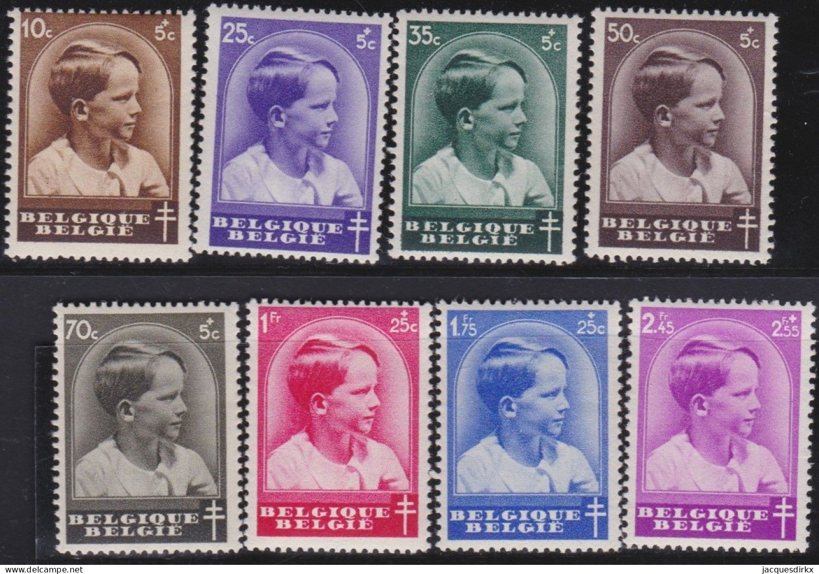 Belgie  .   OBP    .   438/445    .   **      .    Postfris     .   /   .   Neuf Avec Gomme Et SANS Charnière - Unused Stamps