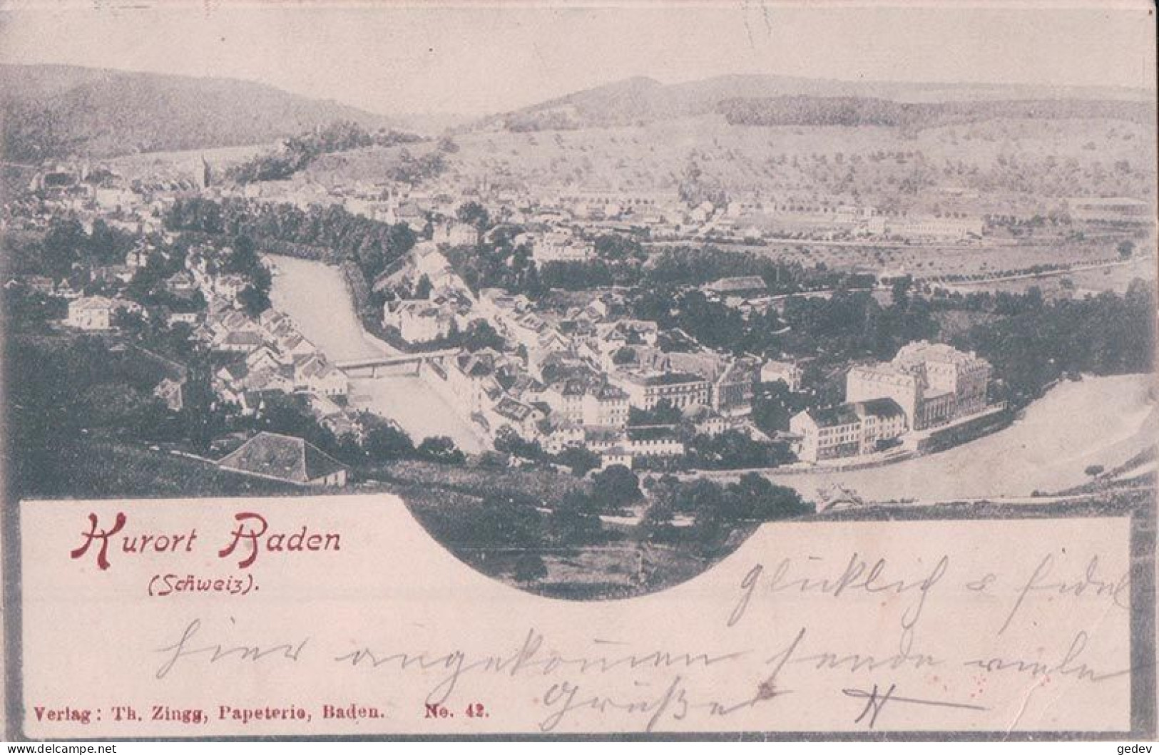 Kurort Baden AG (31.3.1899) - Aarau