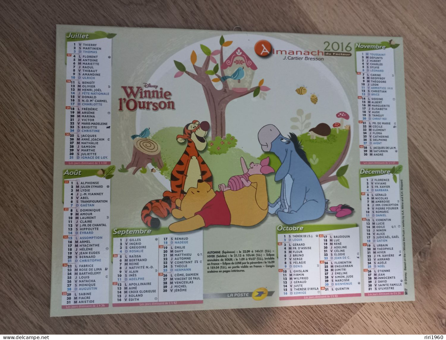 Almanach Du Facteur. Disney. - Grand Format : 2001-...