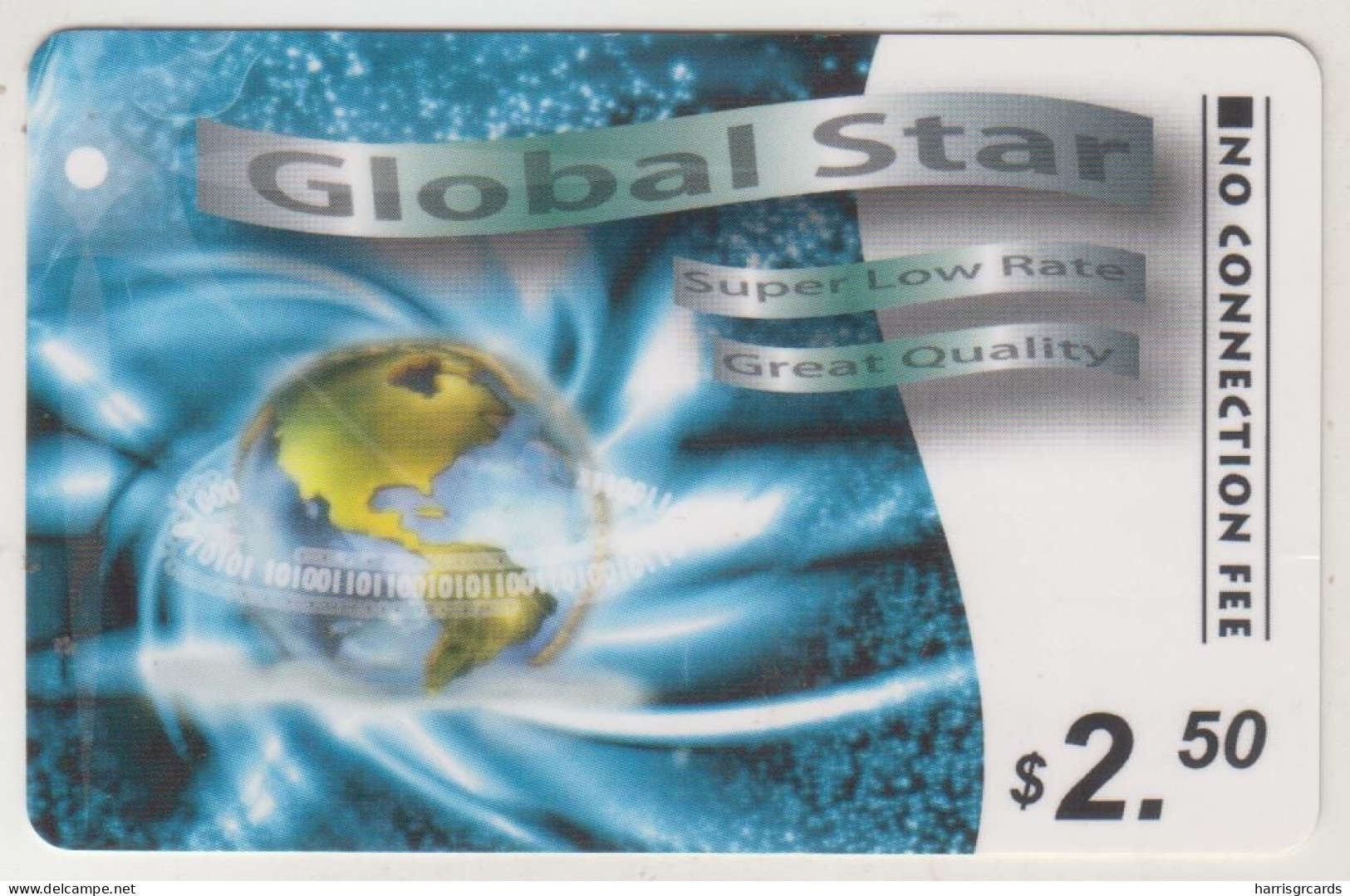CANADA - Global Star, Prepaid Card $2.50 , Used - Canada