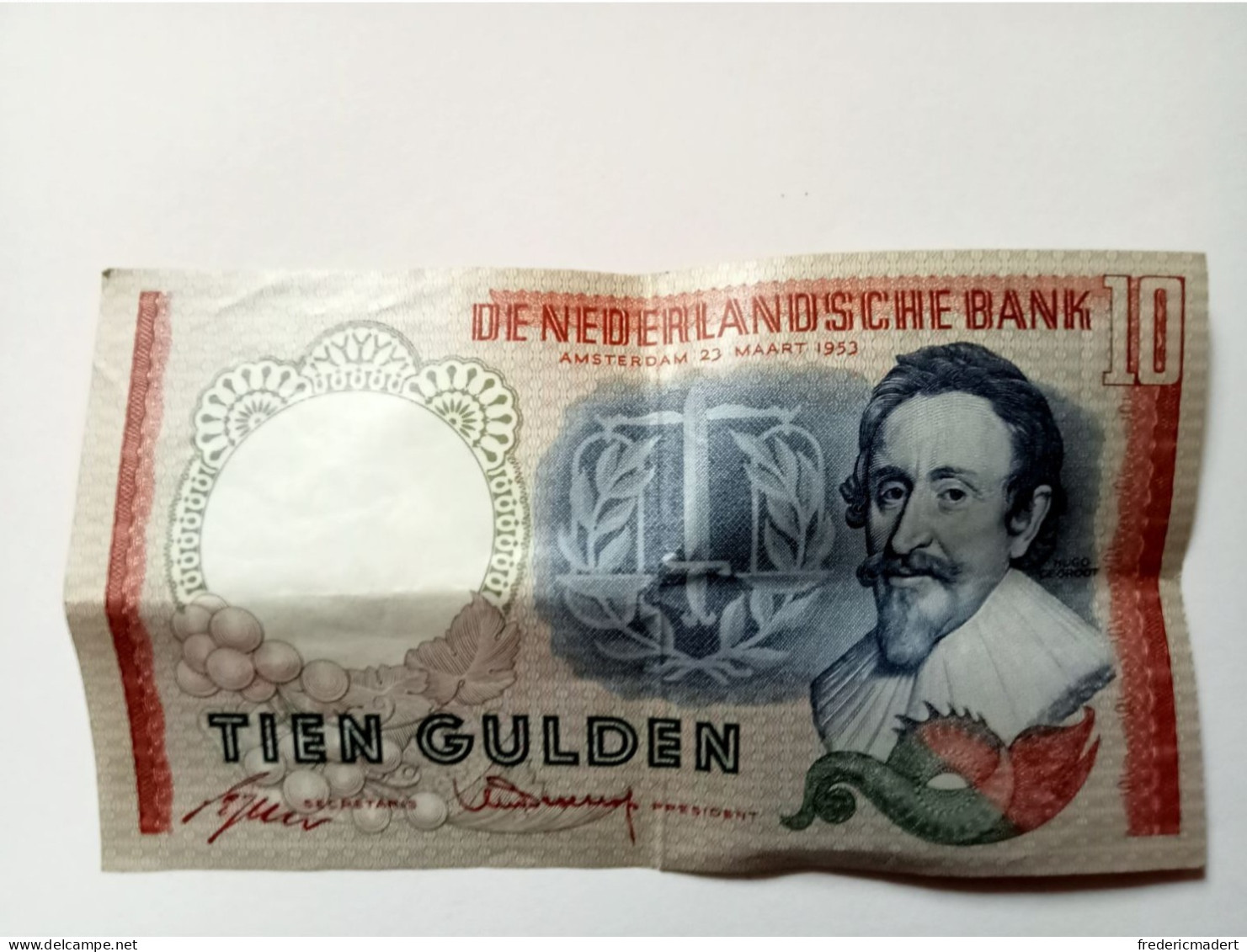 Billet De 10 Gulden Nederlandsche - [7] Collections