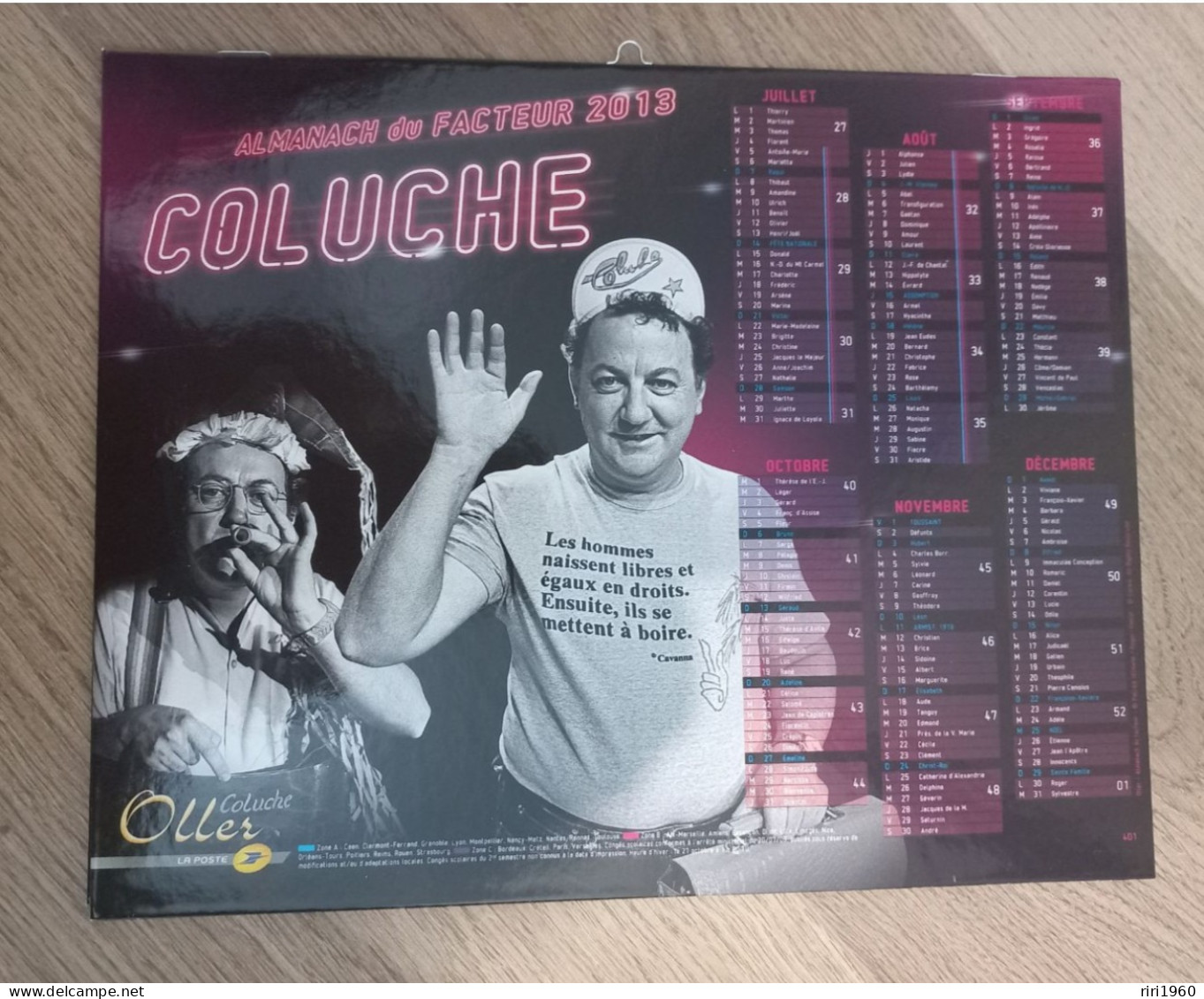 Almanach Du Facteur. Coluche. - Grand Format : 2001-...