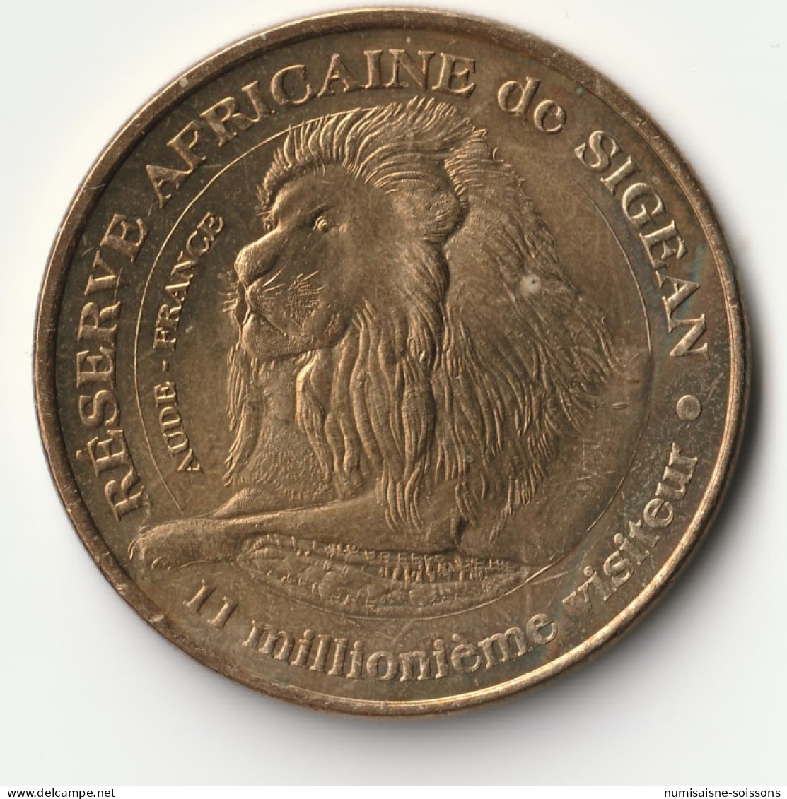 11 - SIGEAN - RÉSERVE AFRICAINE - LE LION - MDP - 2010 - 2010