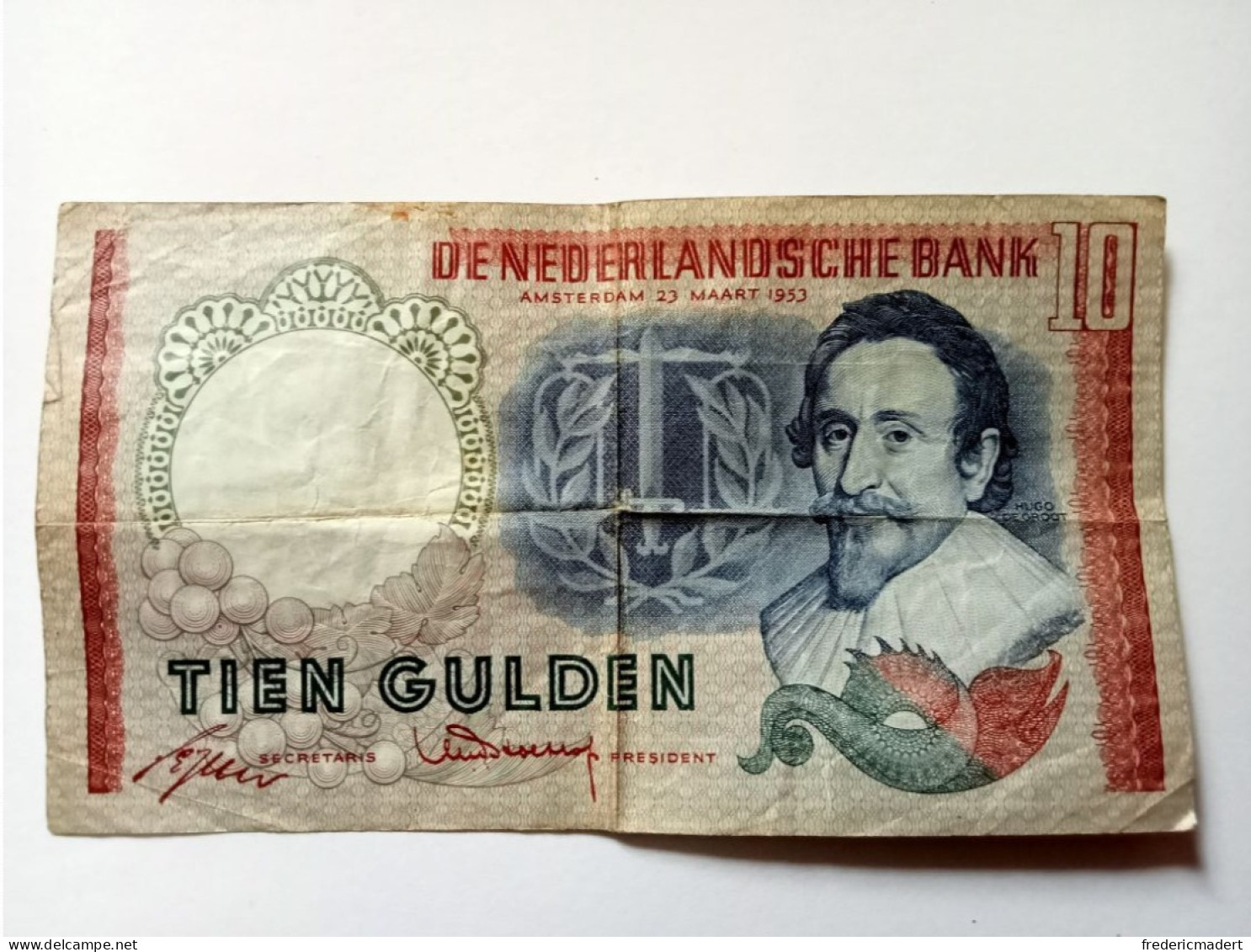 Billet De 10 Gulden Nederlandsche - [7] Sammlungen