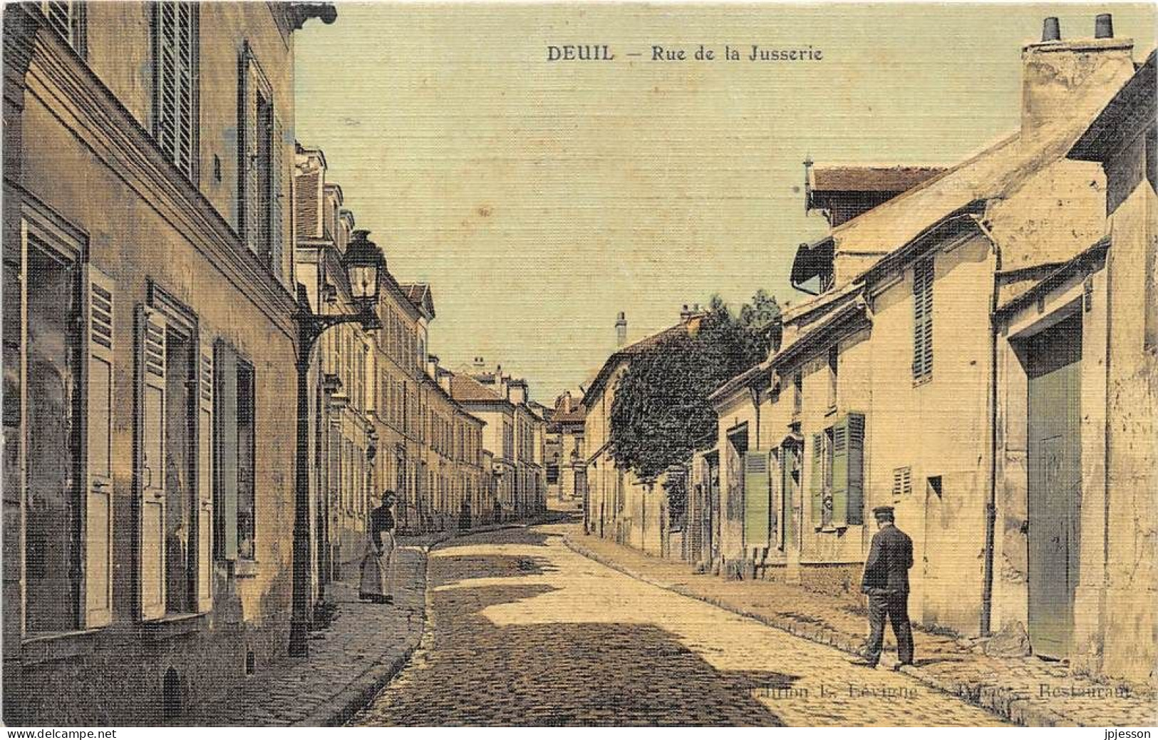 VAL D'OISE  95 DEUIL LA BARRE - DEUIL - RUE DE LA JUSSERIE - Deuil La Barre