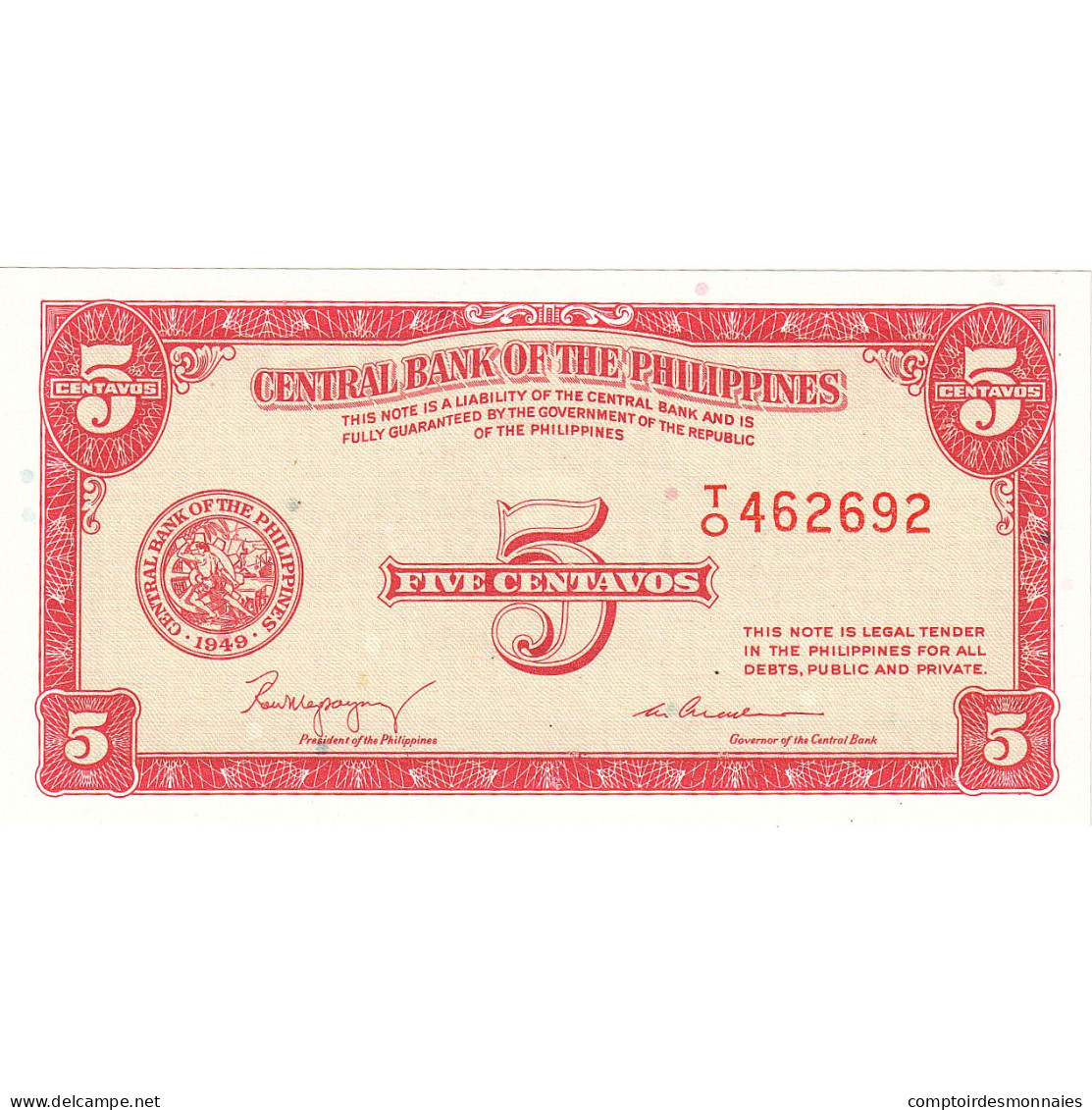 Philippines, 5 Centavos, 1945, KM:125a, NEUF - Philippines