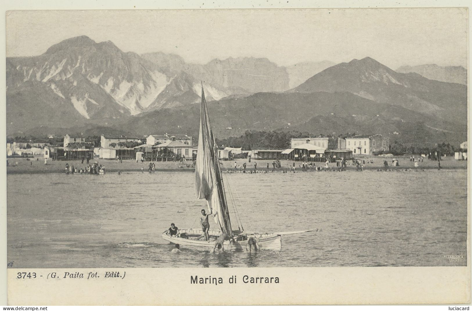 MARINA DI CARRARA -PANORAMA - Carrara