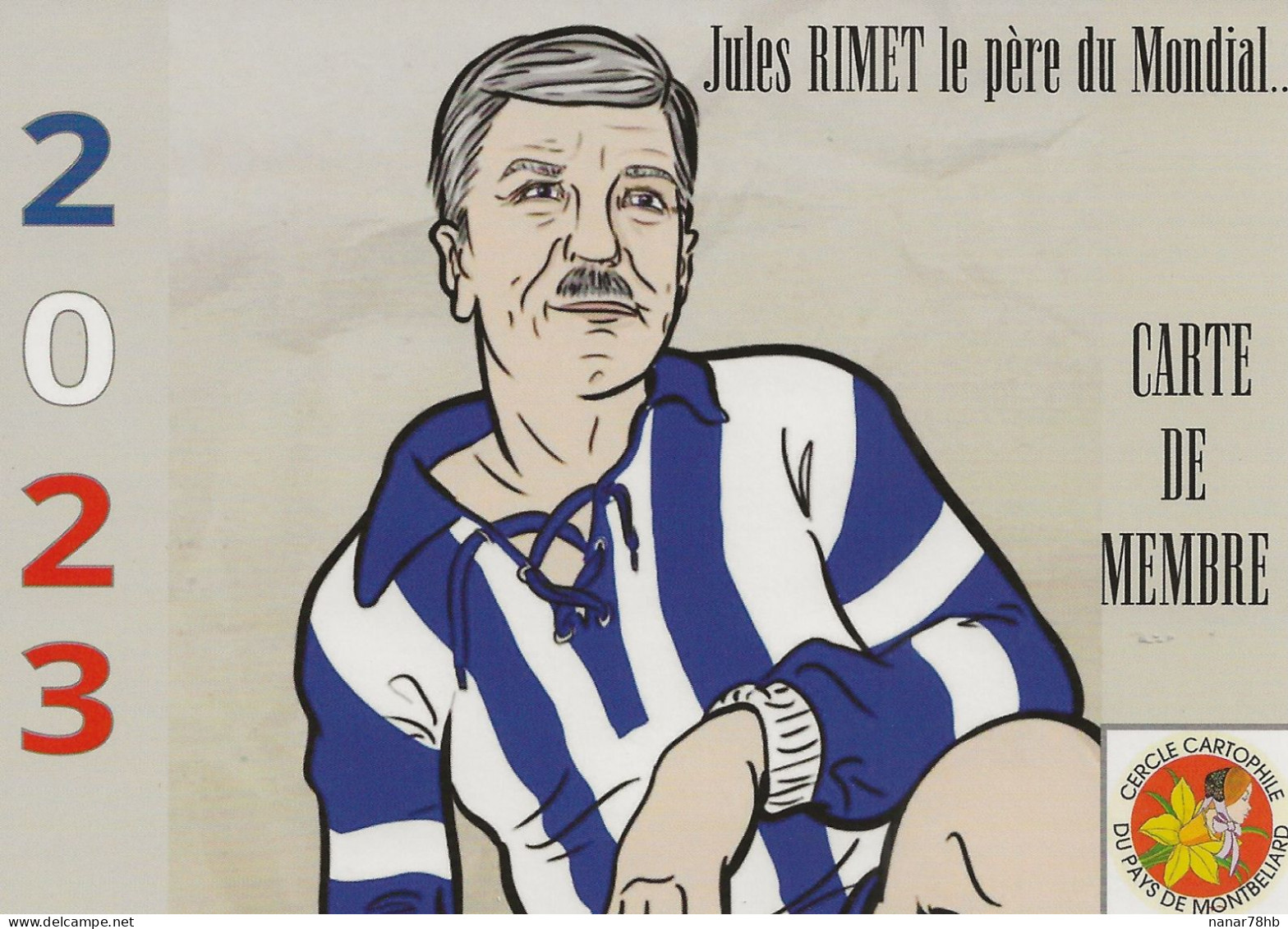 CPM Jules Rimet, Le Père Du Mondial De Football - Sportsmen