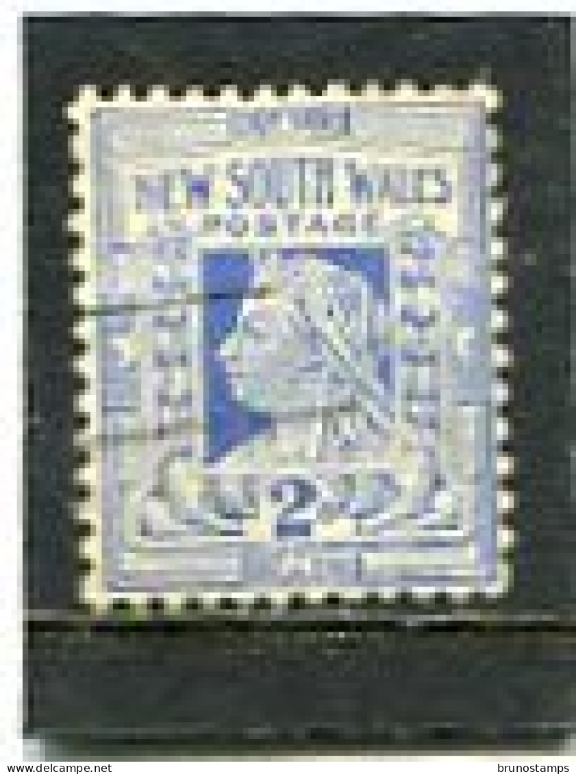 AUSTRALIA/NEW SOUTH WALES - 1905  2d  BLUE  FINE USED  SG 335 - Usati