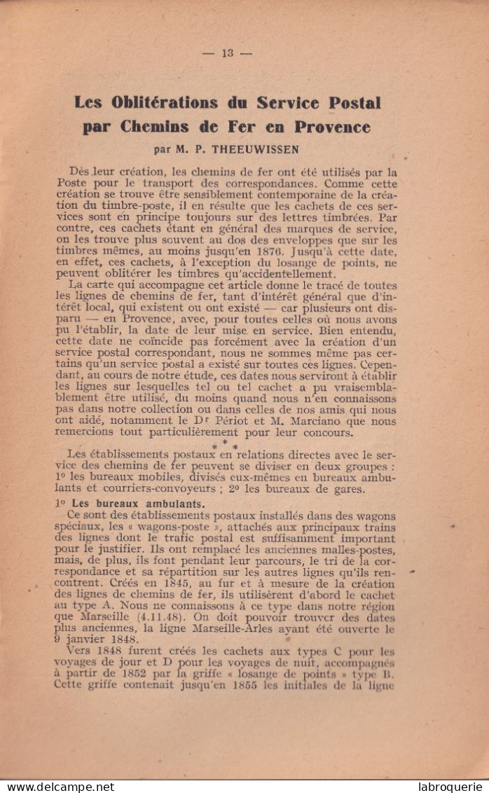 LIT - LES ÉTUDES DE L'ASSOCIATION TIMBROLOGIQUE DU MIDI - CAHIERS N° 1 Et 2 - Philatelie Und Postgeschichte