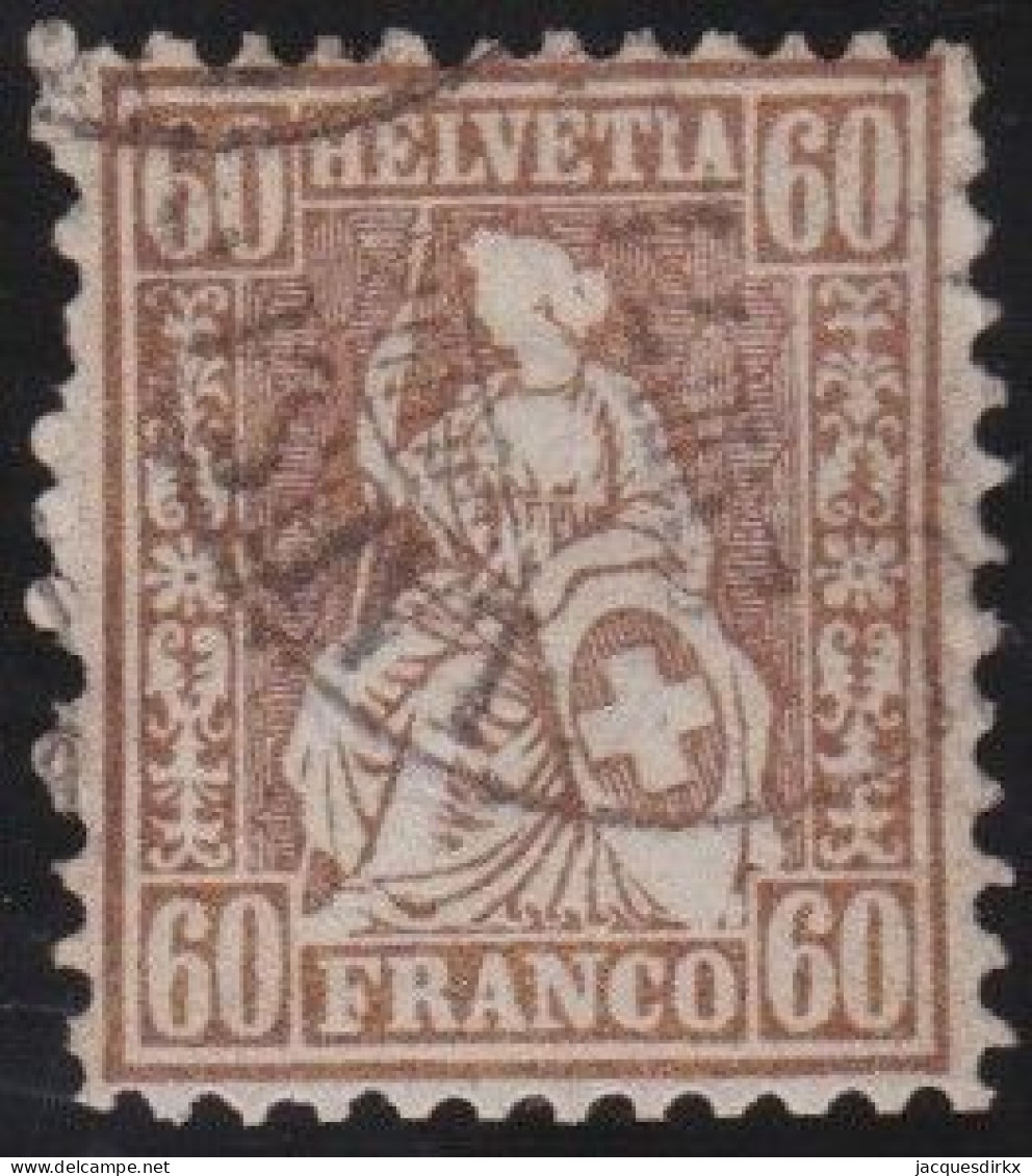 Suisse   .  Michel   .     40 (2 Scans)    .   O      .  Oblitéré - Used Stamps