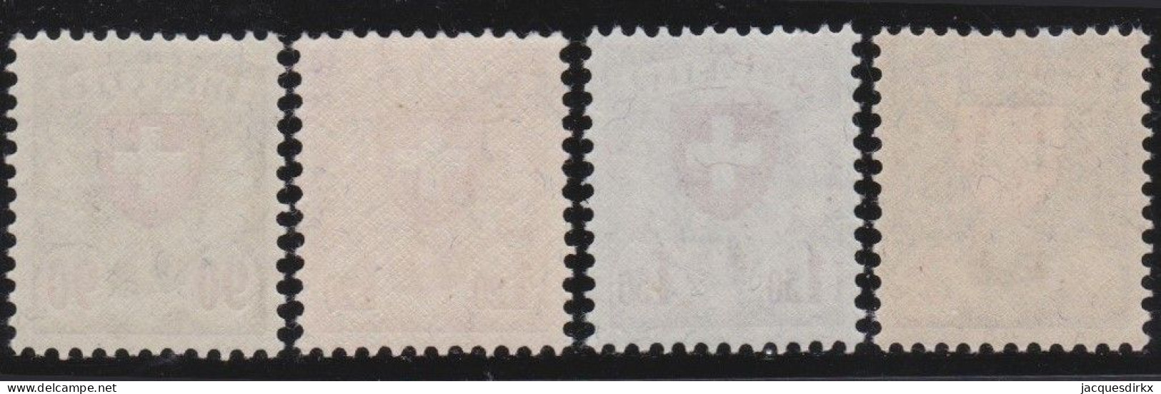 Suisse   .  Michel   .     194/197-X  (2 Scans)     .   **      .   Neuf Avec Gomme Et SANS Charnière - Unused Stamps