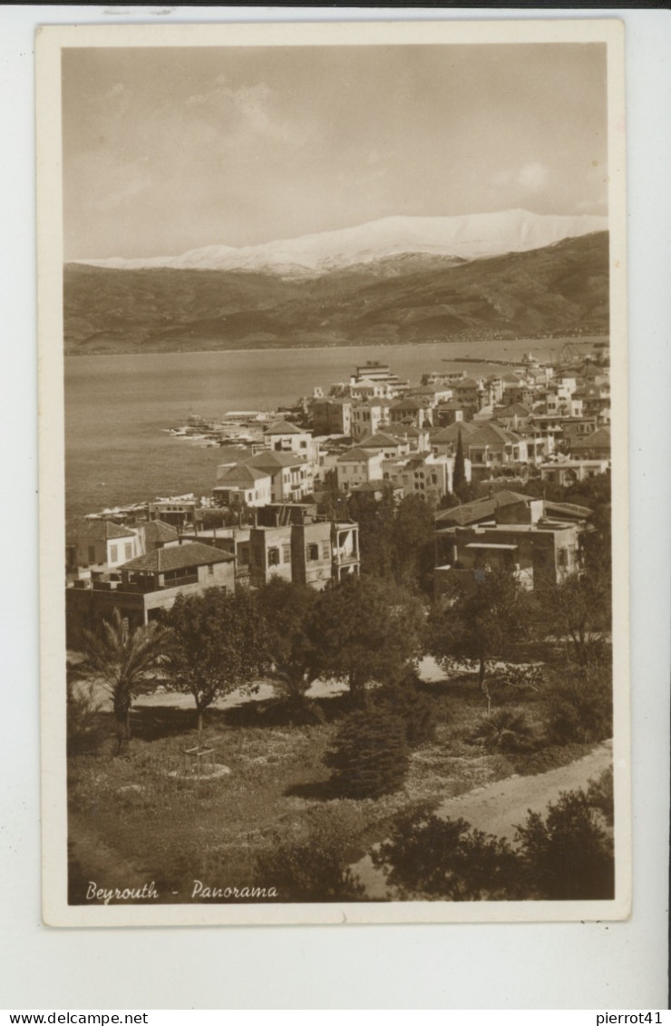 ASIE - LIBAN - LEBANON -  BEYROUTH - Panorama - Liban