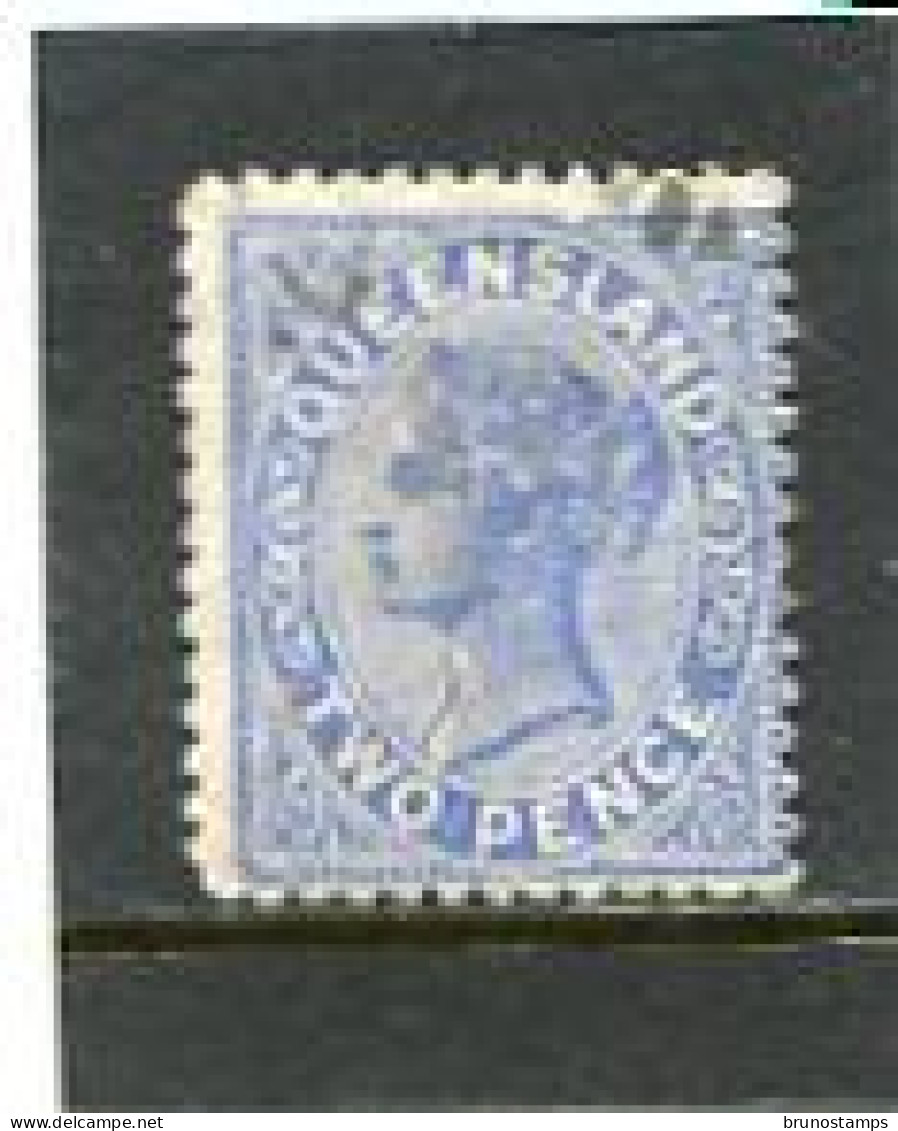 AUSTRALIA/QUEENSLAND - 1882   2d  BLUE  FINE  USED   SG 168 - Used Stamps