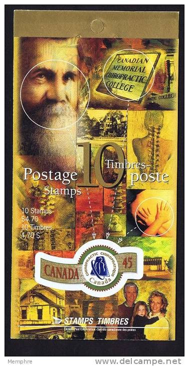 1995  Chiropractic College  Complete Booklet Of 10  Sc BK 183  MNH ** - Cuadernillos Completos