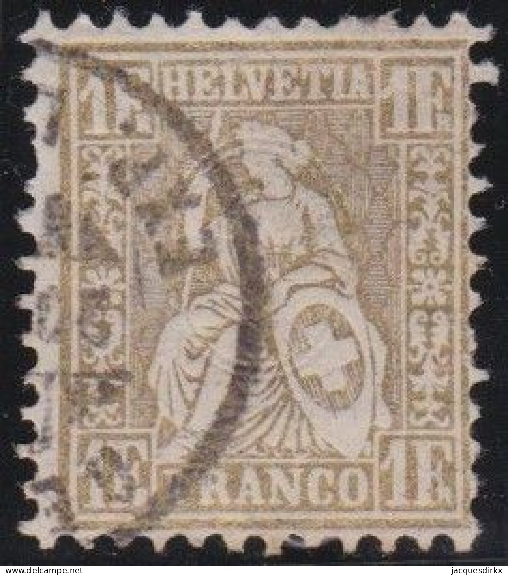 Suisse   .  Michel   .     57  (2 Scans)    .   O      .  Oblitéré - Used Stamps