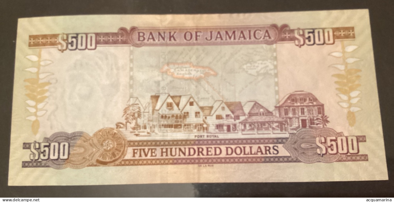 BANK Of JAMAICA - 500 DOLLARS 2008 UNC - Jamaique