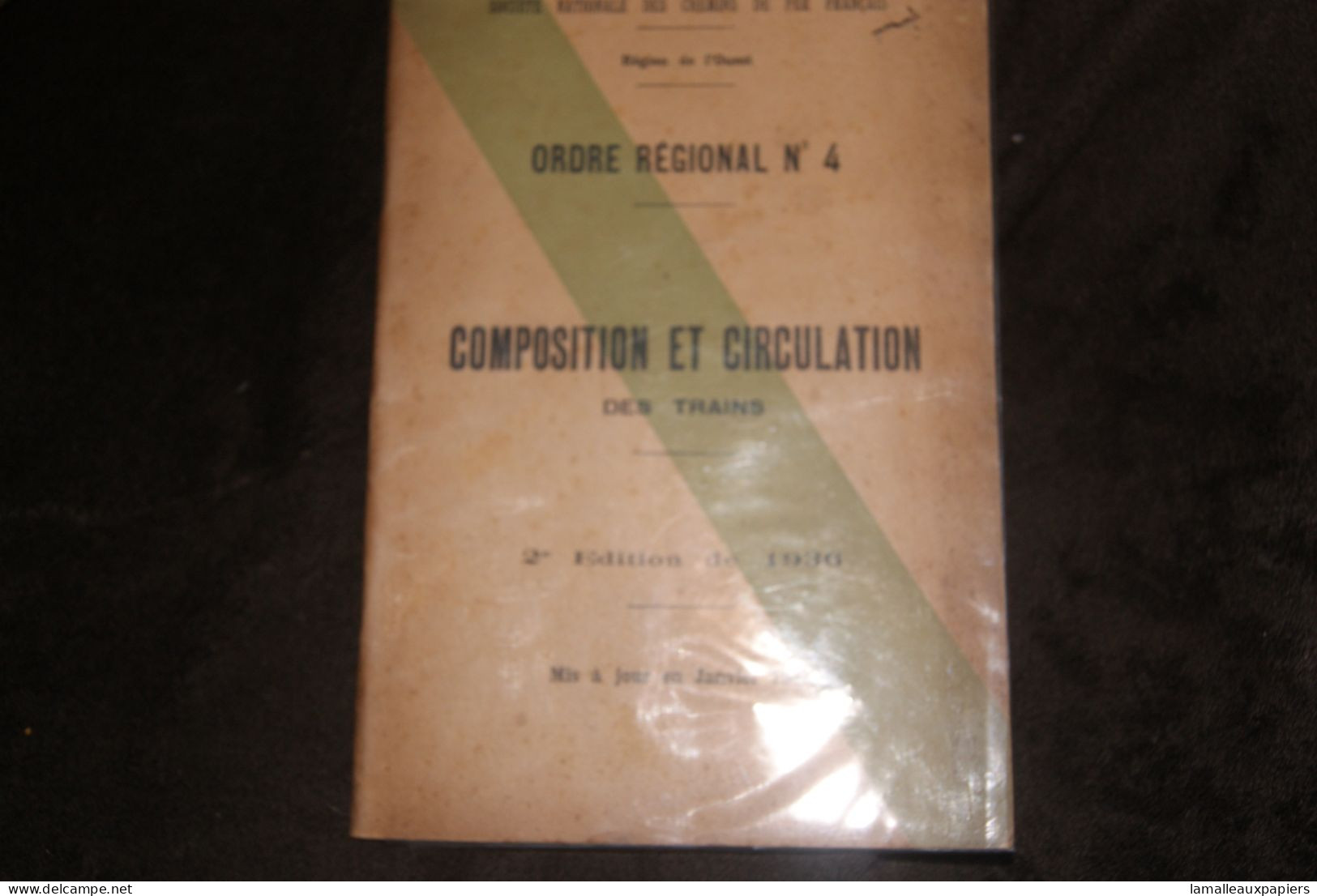 SNCF = Composition Et Circulation Des Trains (1943) - Ferrocarril & Tranvías