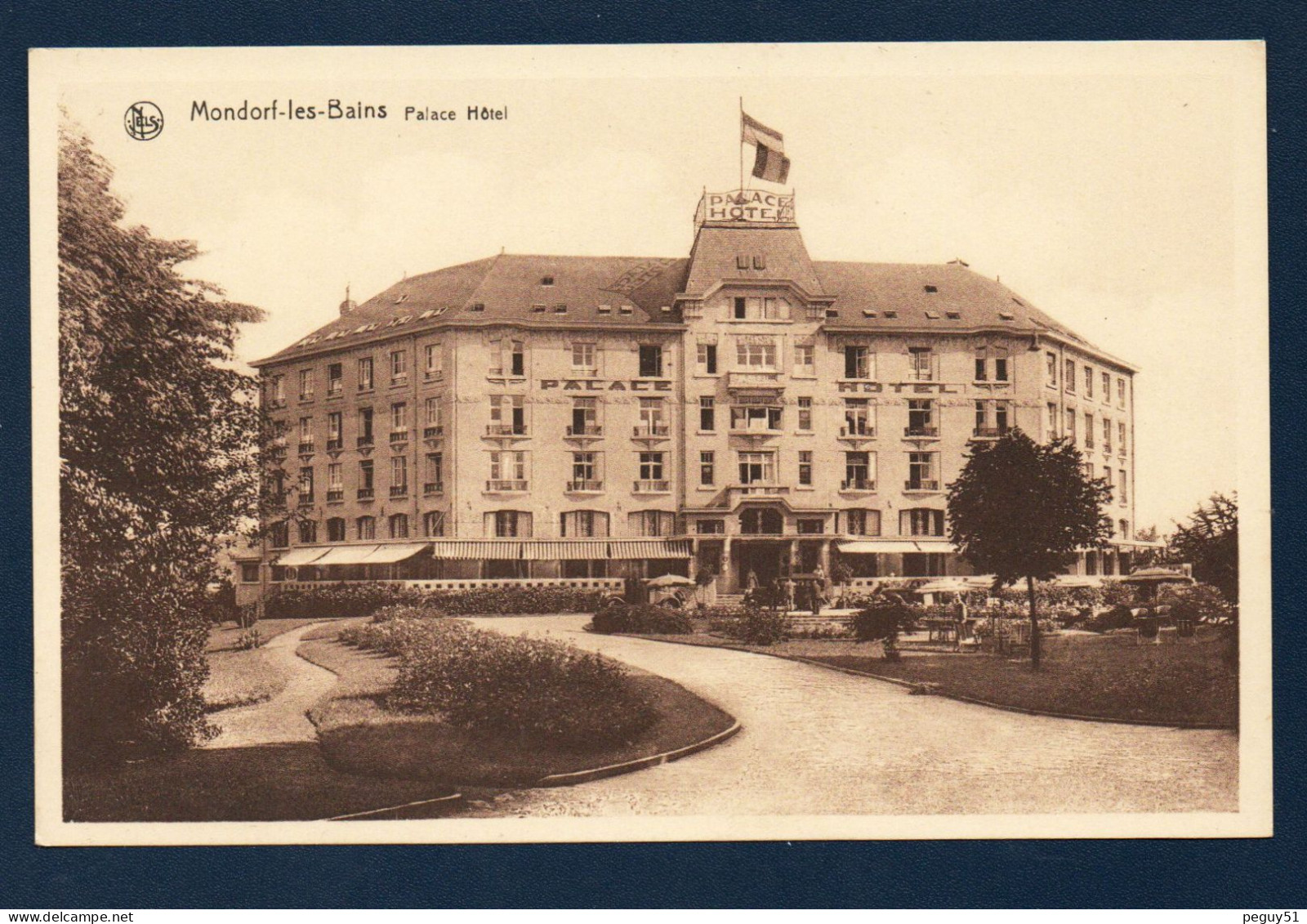 Luxembourg. Mondorf-les-Bains. Palace Hôtel. - Bad Mondorf