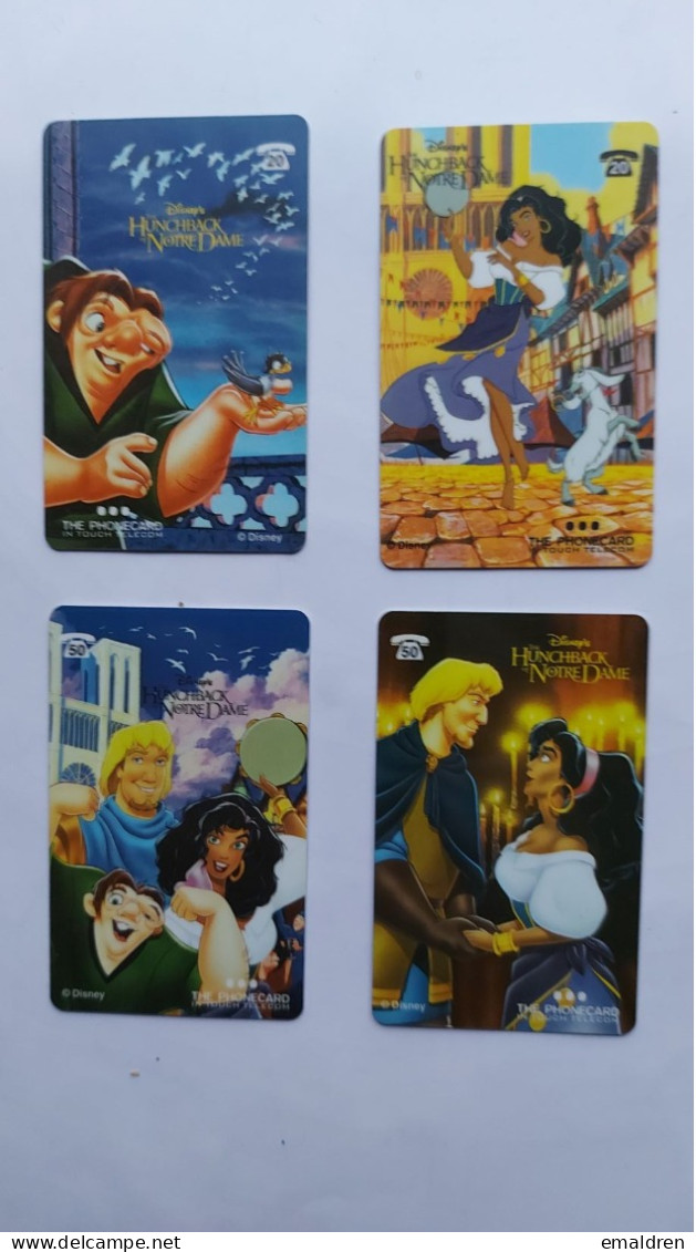 In Touch Disney. Notre Dame - [2] Prepaid & Refill Cards