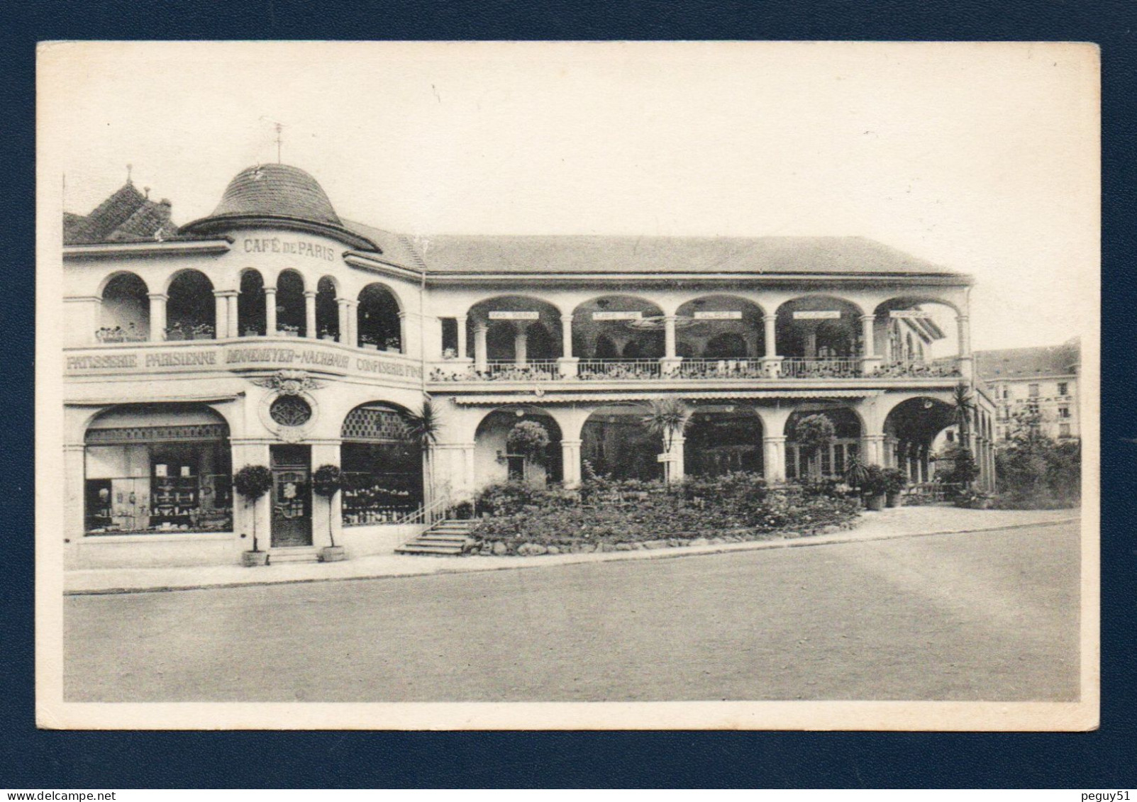 Luxembourg. Mondorf-les-Bains.Hôtel De Paris Et Prince Jean. Café De Paris Et Pâtisserie Vic Dennemeyer - Mondorf-les-Bains