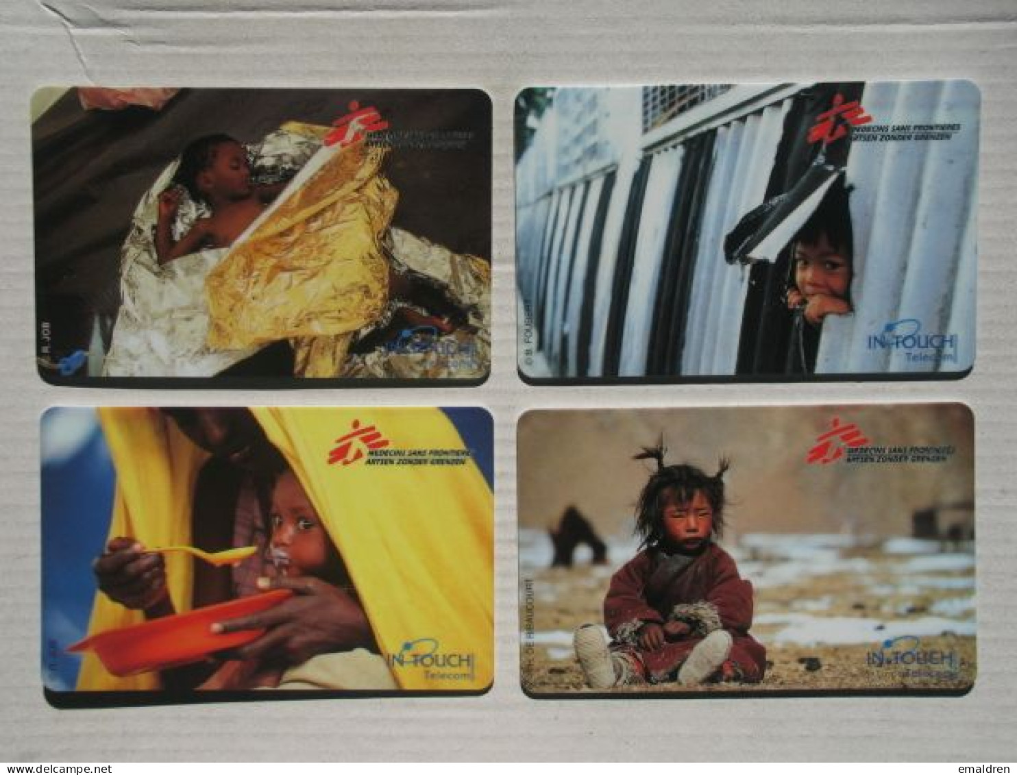 In Touch: Medecins Sans Frontières - Artsen Zonder Grenzen - [2] Prepaid & Refill Cards