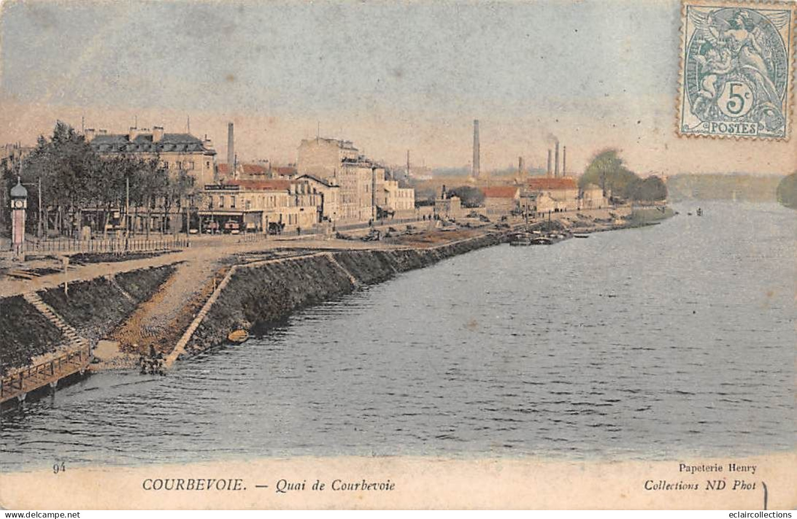 Courbevoie       92        Quai De Courbevoie       N° 94.   (Voir Scan) - Courbevoie