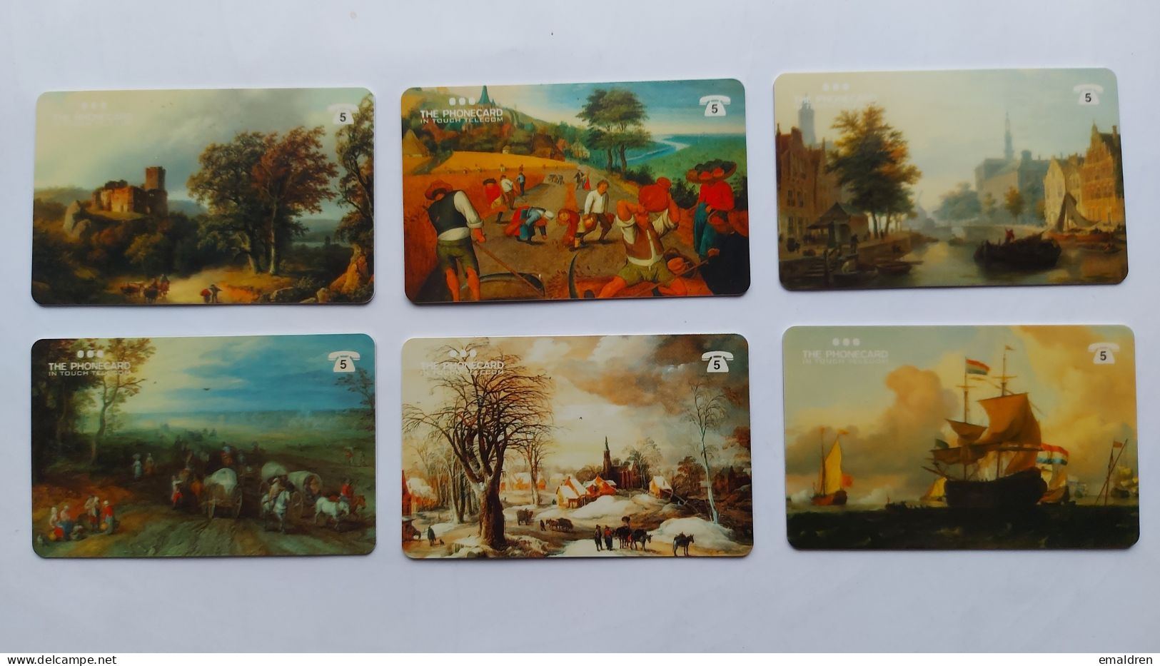 In Touch; Tableaux - Schilderijen - [2] Prepaid & Refill Cards