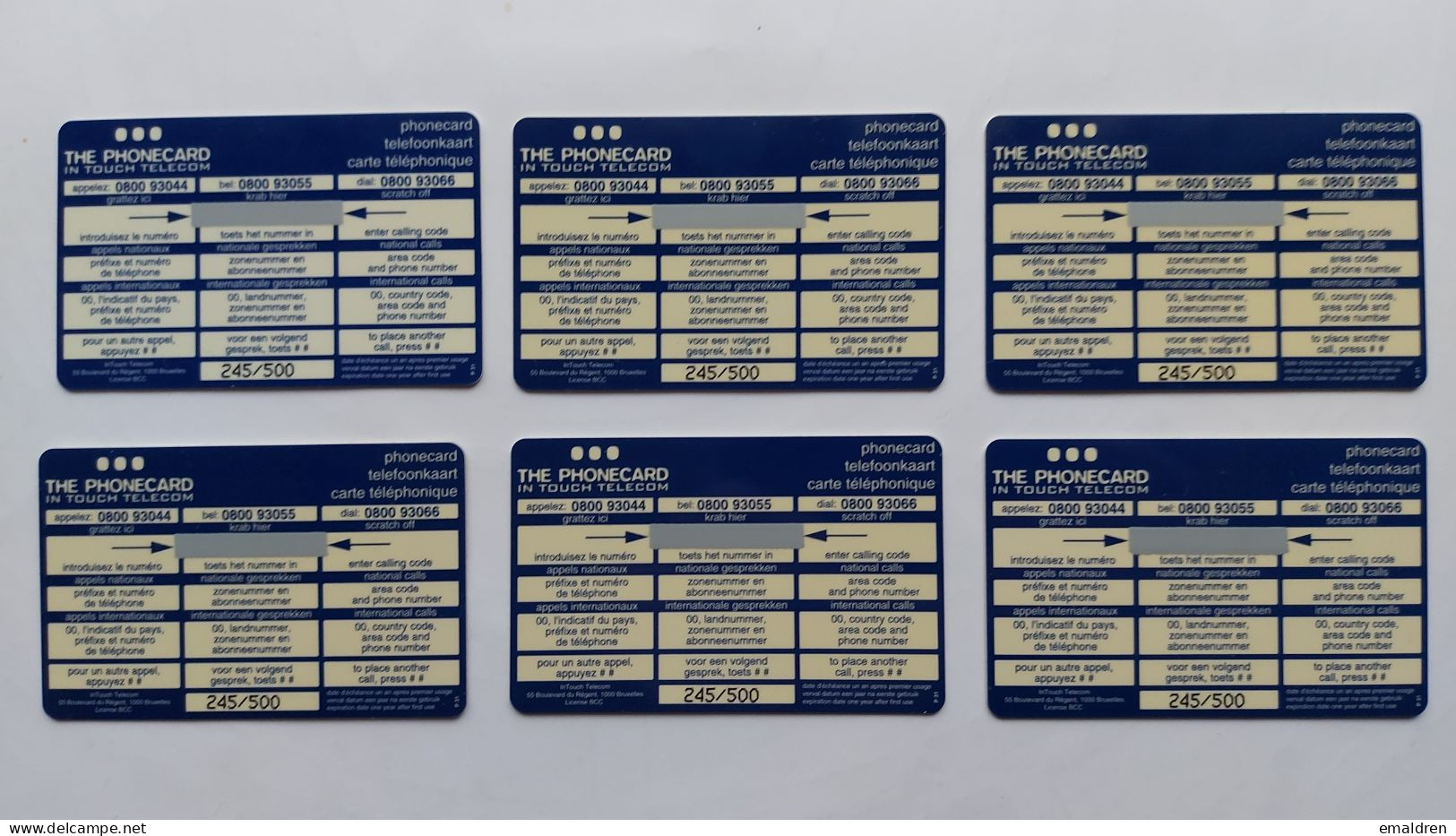 In Touch; Tableaux - Schilderijen - [2] Prepaid & Refill Cards