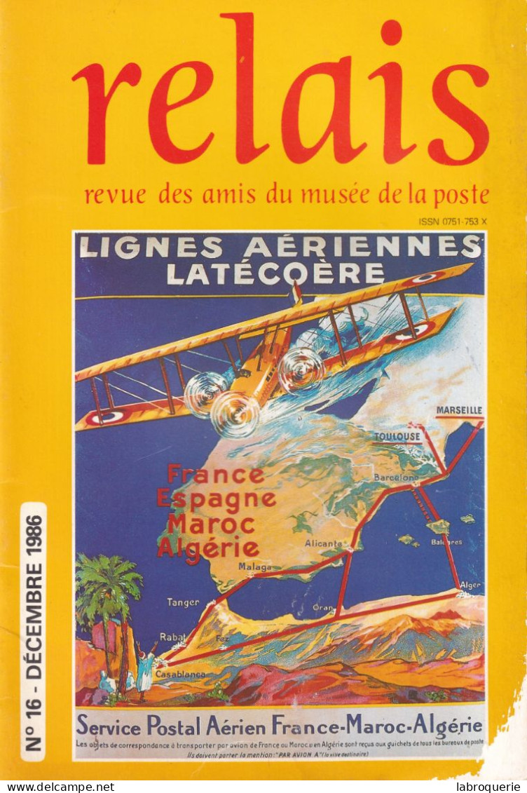 LIT - RELAIS - MUSÉE DE LA POSTE - N°16 - Français (àpd. 1941)