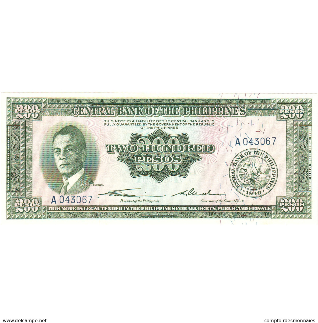 Philippines, 200 Pesos, KM:140a, NEUF - Philippines