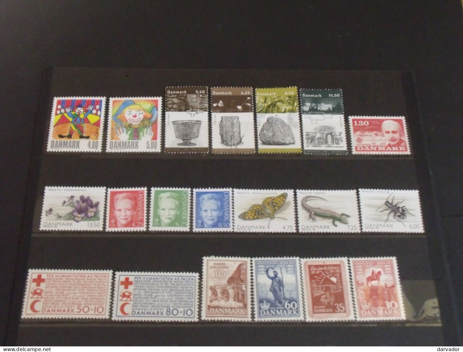 CAISSE BLEUE / DANEMARK  : Divers Timbres Tous Neuf **  MNH - Sammlungen