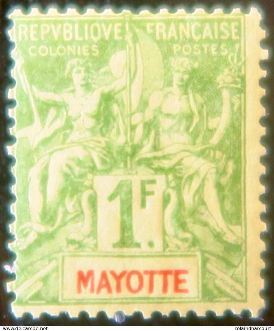 LP3972/176 - 1892/1899 - COLONIES FRANÇAISES - MAYOTTE - N°13 NEUF* - Unused Stamps