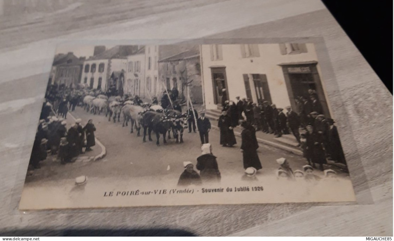 Carte  Postale   LE Poiré -sur VIE   Souvenir Du Jubilé 1926 - Poiré-sur-Vie