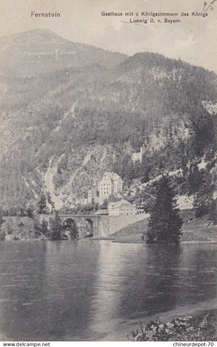 Fernstein Gasthaus Mit 2 Königszimmern Des Königs Ludwig II. V. Bayern Autriche Austria Österreich - St. Veit An Der Glan