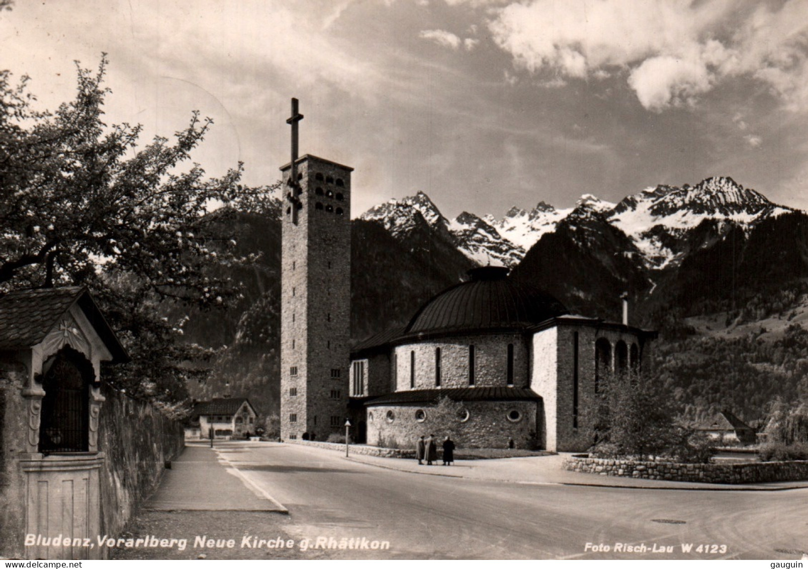 CPM - BLUDENZ - Nouvelle église G.Rhätikon - Edition Photo Risch-Lau W 4123 - Bludenz