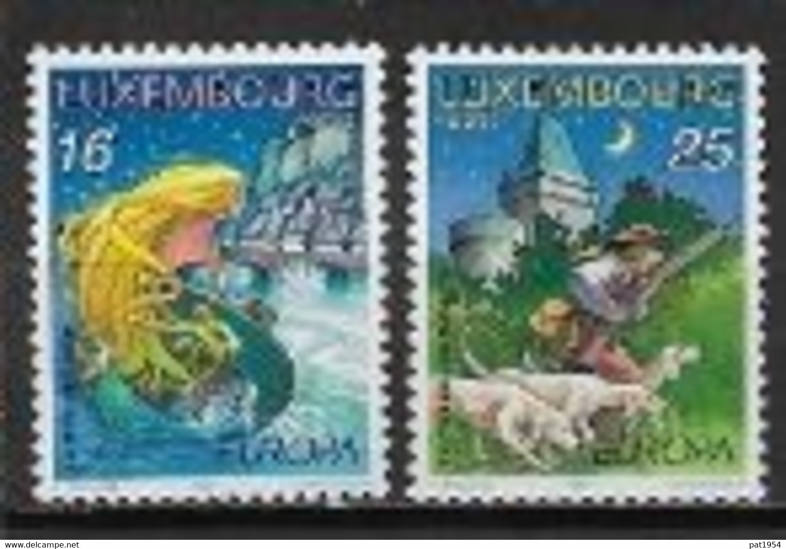 Luxembourg 1997 N° 1368/1369 Neufs Europa Contes Et Légendes - 1997